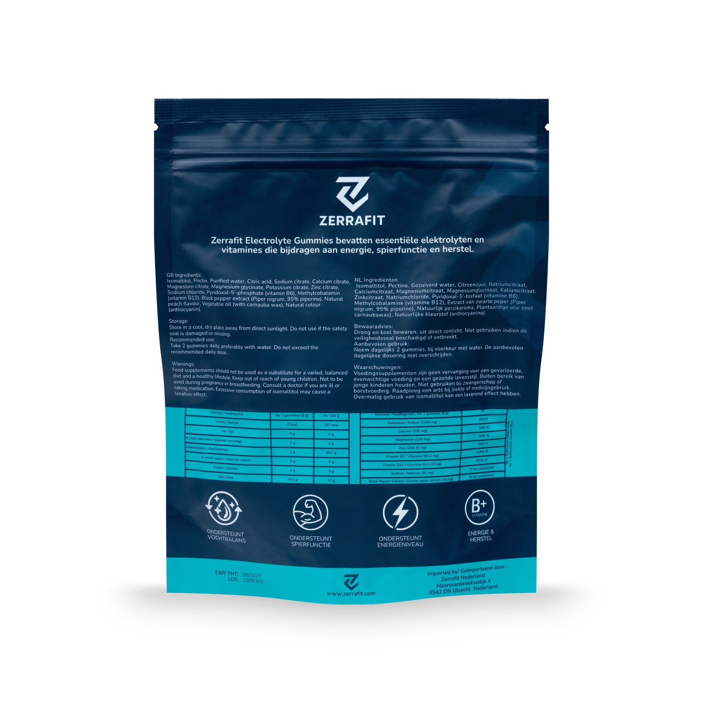 Zerrafit Elektrolyte Gummies